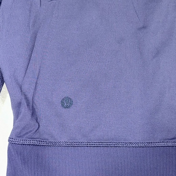 Lululemon Reversible Dance Studio Jacket, Size 6, Bluish/Purple (Rare) - Picture 6 of 15